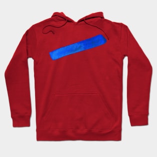 Blue Color Stripe Hoodie